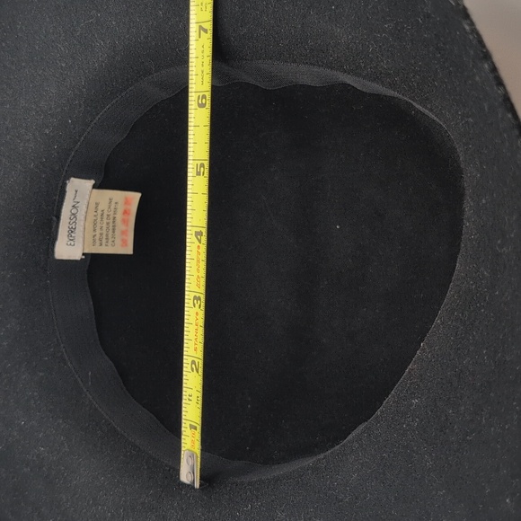 Expression| Vintage Elegant Black Women's Wool Hat - Picture 7 of 9